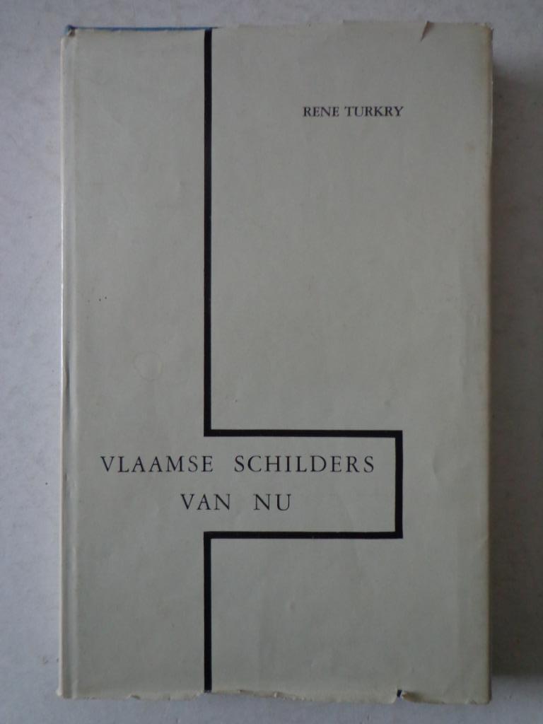 kunstboek René Turkry Vlaamse schilders van nu 1966, Enlèvement ou Envoi, Peinture et dessin, René Turkry