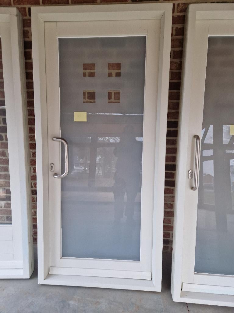 buitendeur, Comme neuf, Vitre comprise, Bois, 150 à 225 cm