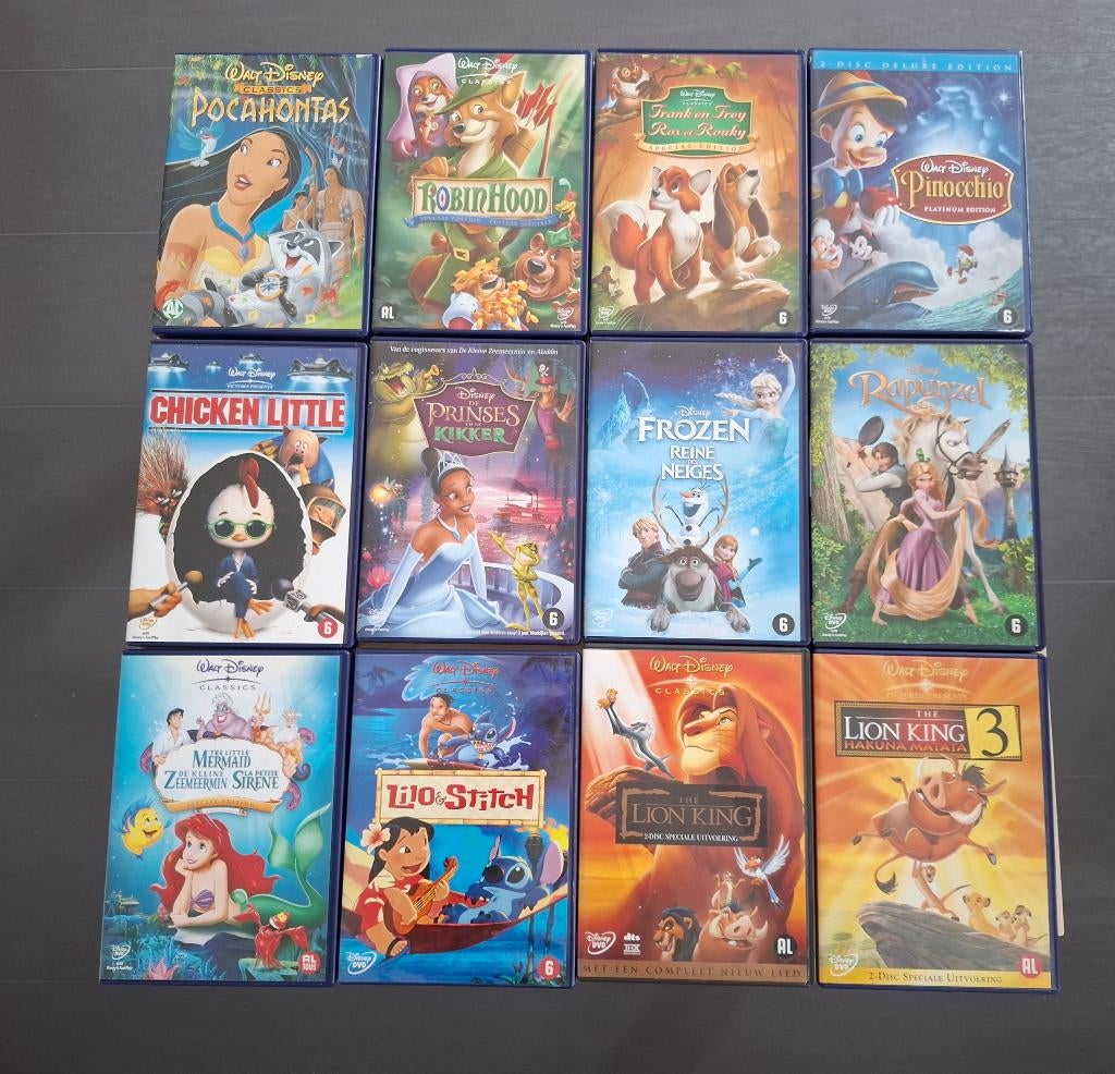 28 Disney dvd´s, Ophalen of Verzenden, Overige typen