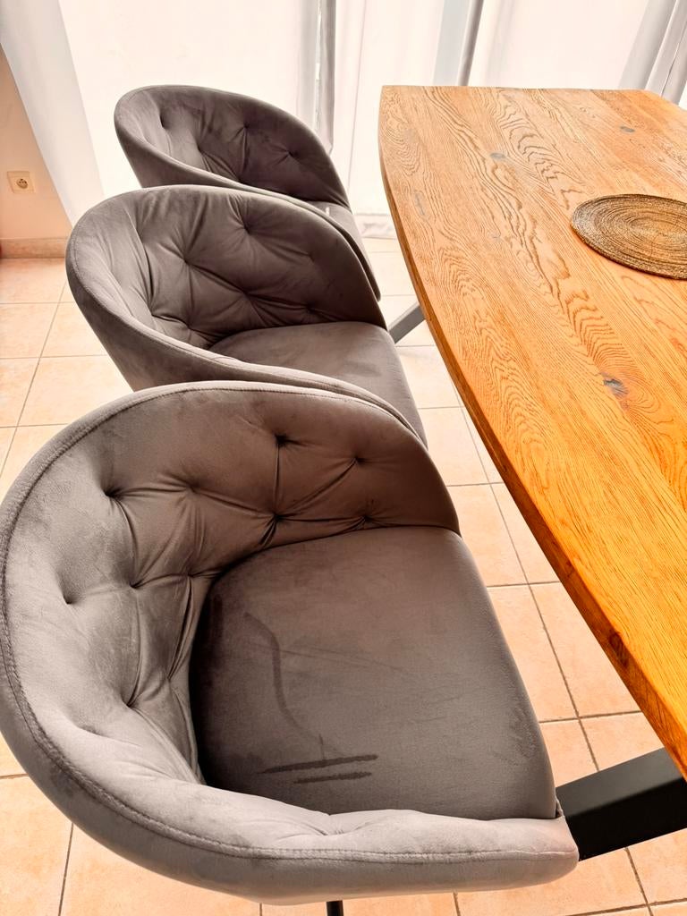 Stoelen eetkamer, Huis en Inrichting, Stoelen, Ophalen, Zo goed als nieuw