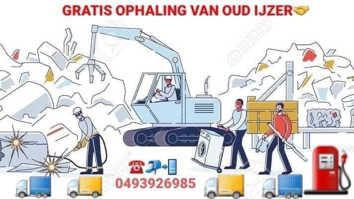 Hallo ik kom GRATIS uw oude ijzer en metalen ophalen, Tickets en Kaartjes, Beurzen
