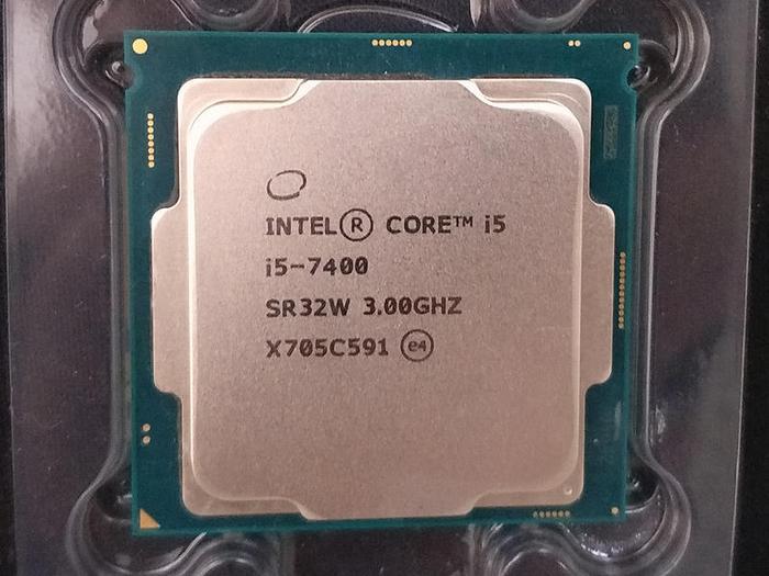 Intel Core i5-7400 processor – LGA1151 – werkt goed, Computers en Software, Processors, Ophalen of Verzenden, Zo goed als nieuw