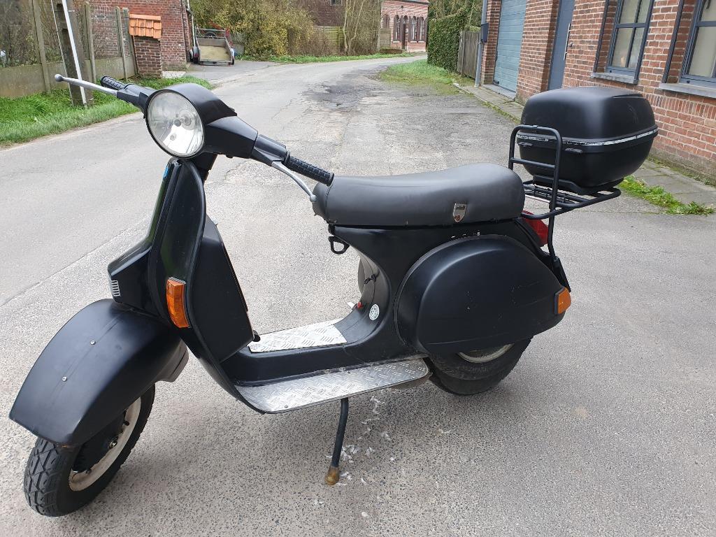 Vespa PX125 + accessoires (bj.2001 VK- import / 125CC), Fietsen en Brommers, Scooters | Vespa, Gebruikt, Overige modellen, Tweetakt