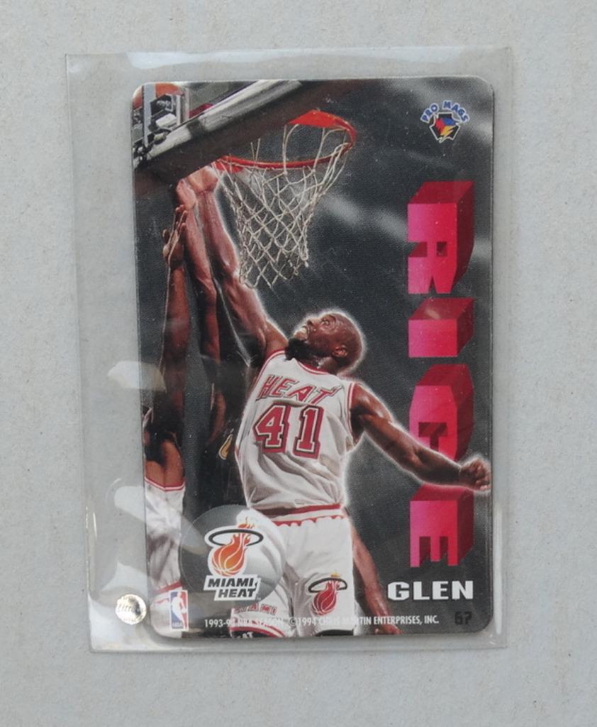 1994 NBA Basketball Pro Magnets/Chris Martin - Glen Rice #6, Verzenden, Zo goed als nieuw, Overige typen