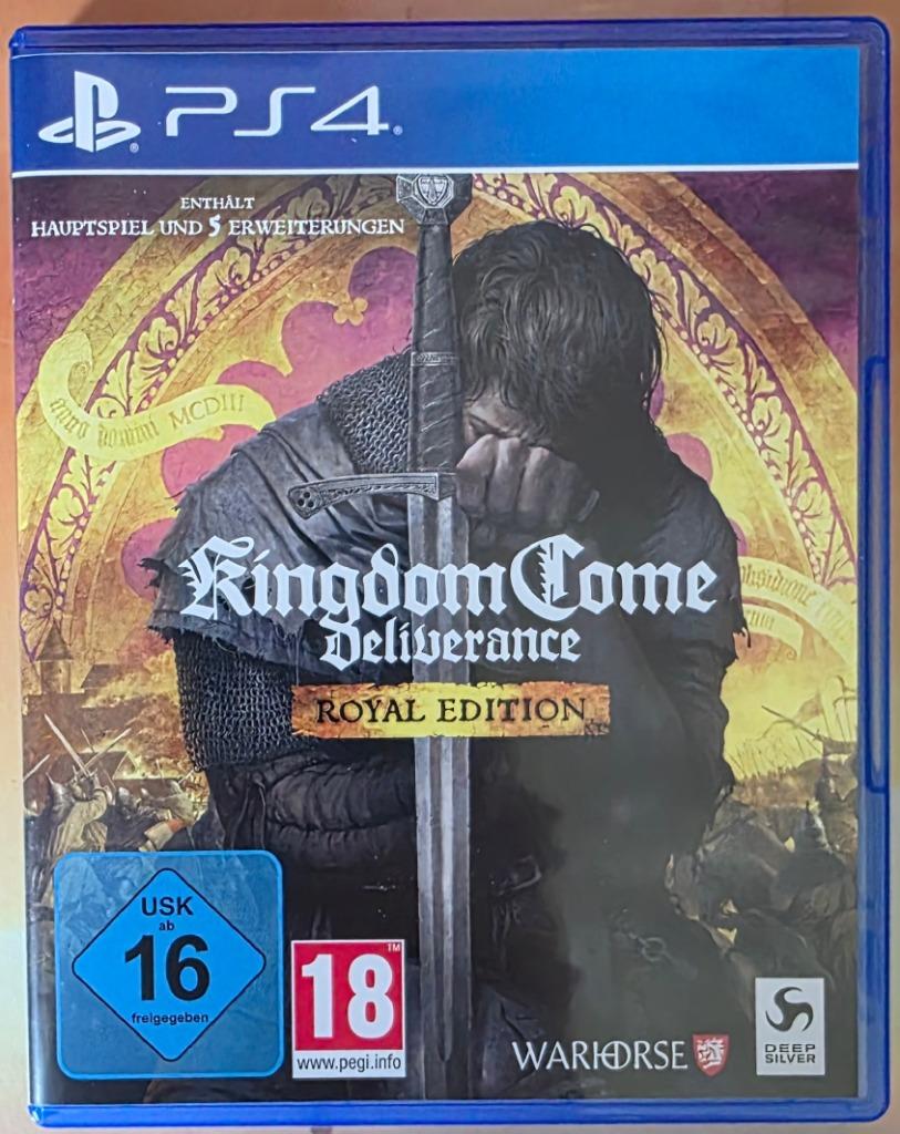 Kingdom Come Déliverance Royal Edition PS4, 1 joueur, À partir de 18 ans, Aventure et Action, Comme neuf
