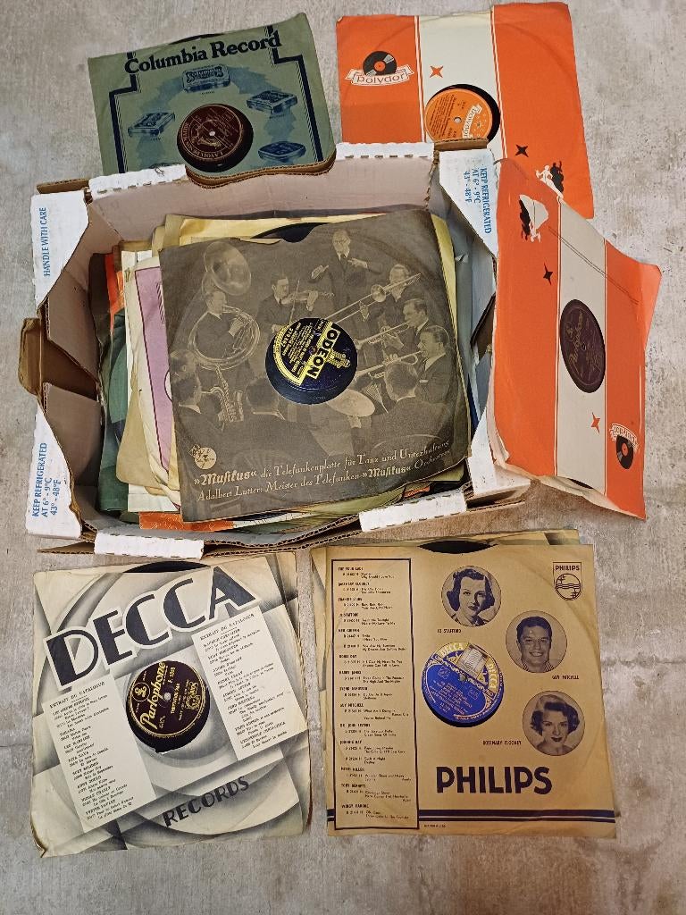 TE KOOP 40 STUKS 78 TOEREN PLATEN, Ophalen, Gebruikt, Overige typen