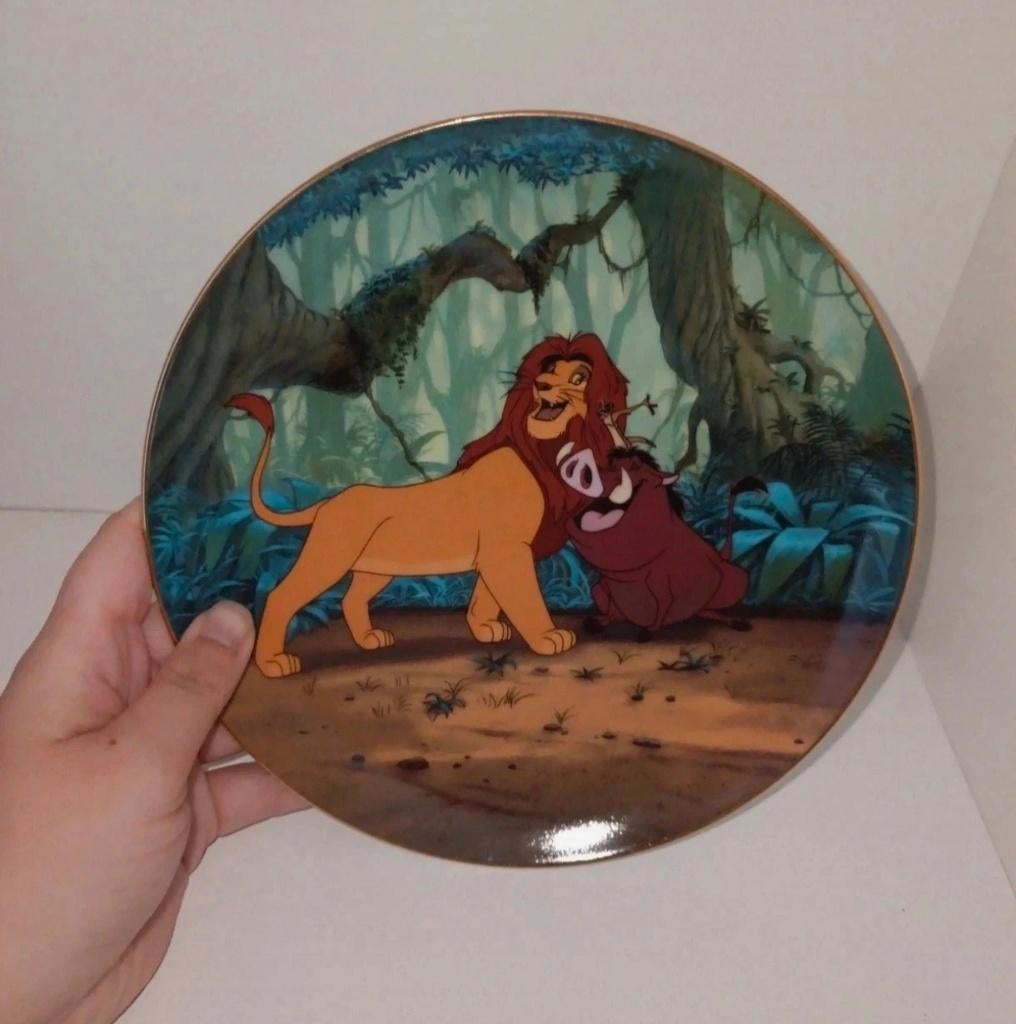 Assiette collection Disney roi lion, Enlèvement ou Envoi