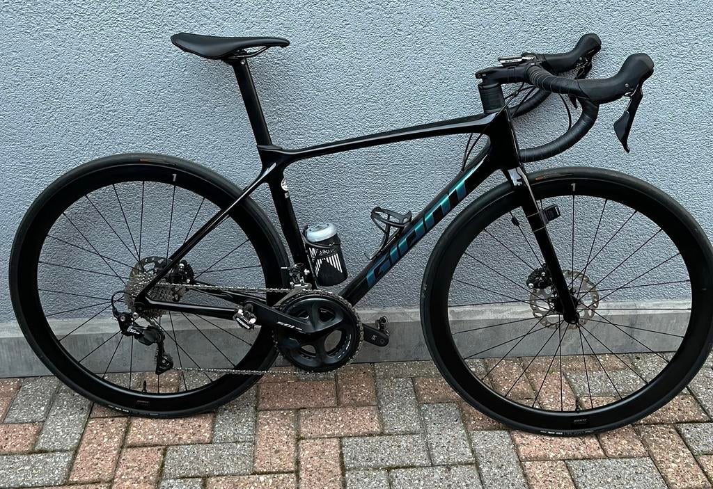 koersfiets  carbon giant TCR Advanved Pro 2 disc. Maat S, Fietsen en Brommers, Ophalen, Zo goed als nieuw, Carbon, Giant
