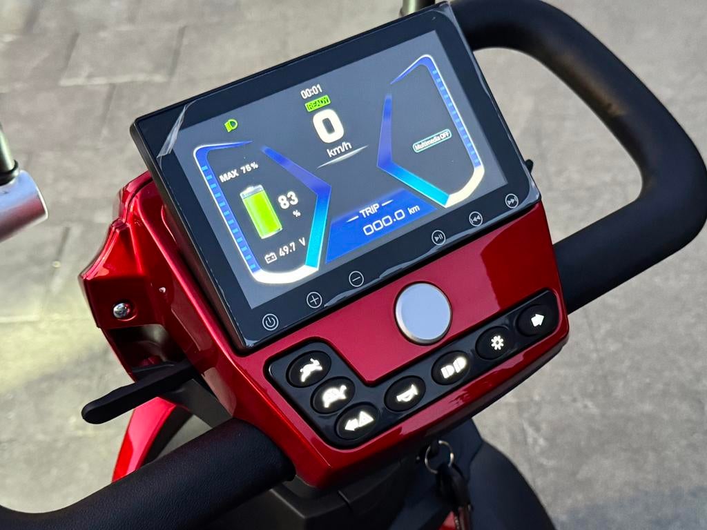 Voiturette électrique de luxe 2025 Mobietech Scootmobiel PMR, Enlèvement ou Envoi, Pliant, Neuf, Fauteuil roulant électrique