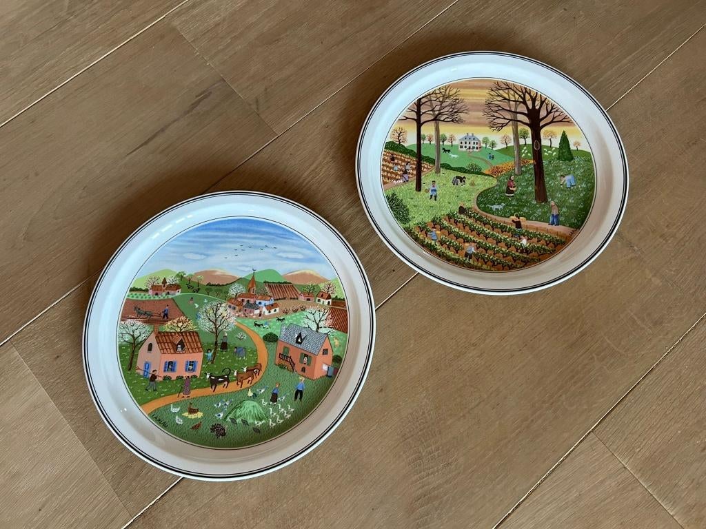 Villeroy & Boch Les Quatre Saisons - Laplau, Enlèvement, Comme neuf, Porcelaine, Assiettes(s)