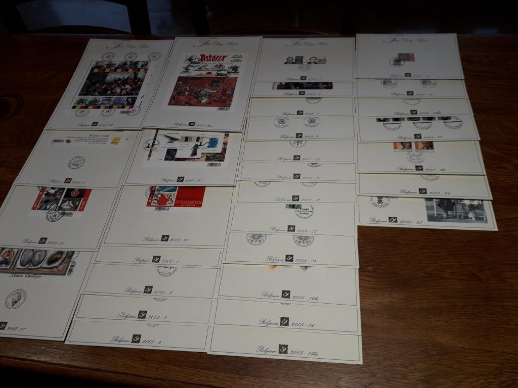 Année 2005 : année complète FDS (30 pièces), Enlèvement