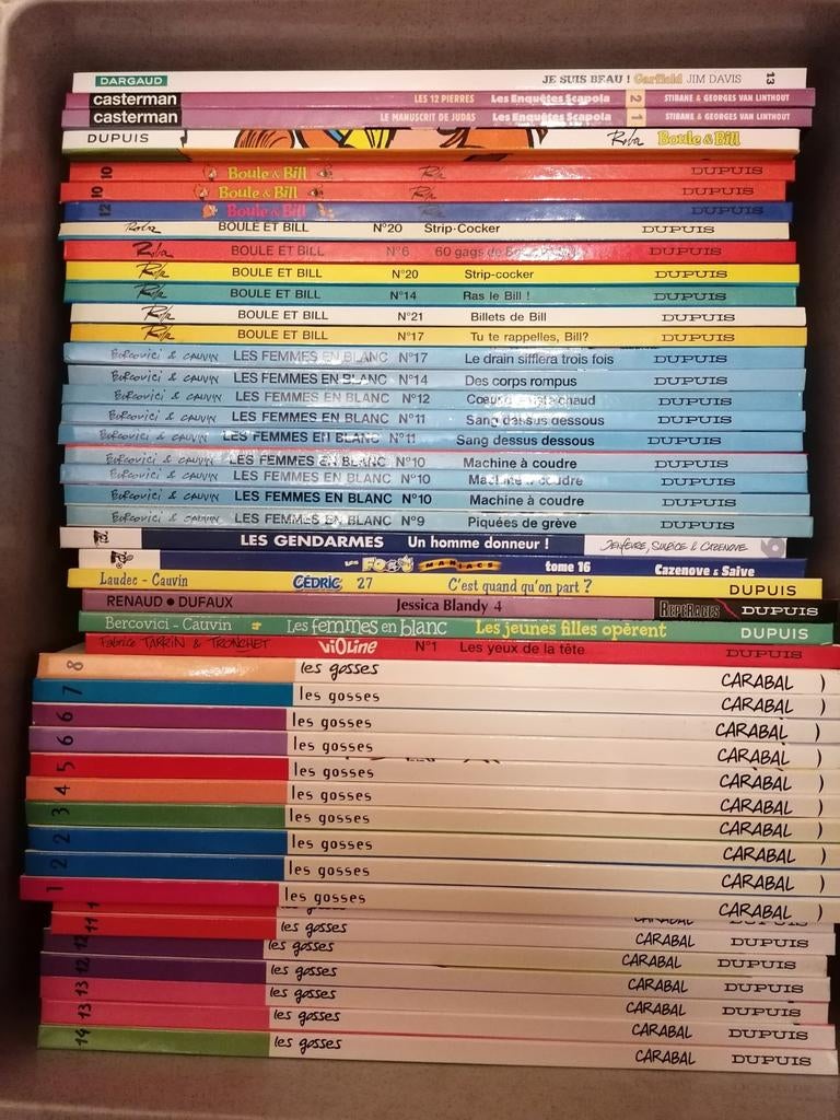 Lot de BD, Plusieurs BD, Enlèvement, Utilisé, Divers auteurs