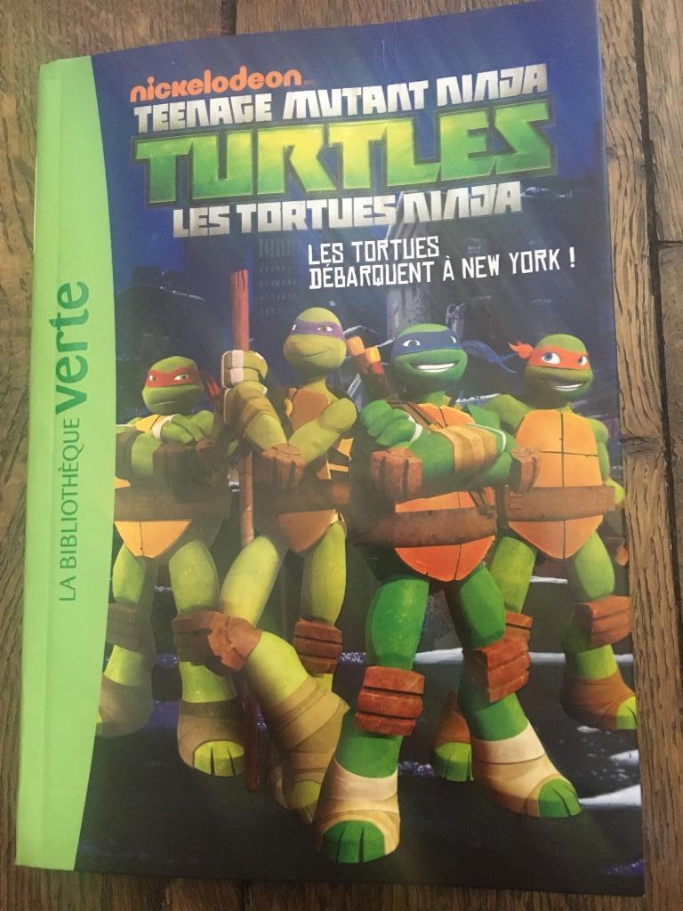 Livre 6-8 ans - Les Tortues Ninja, Garçon ou Fille, Fiction général, Enlèvement, Utilisé
