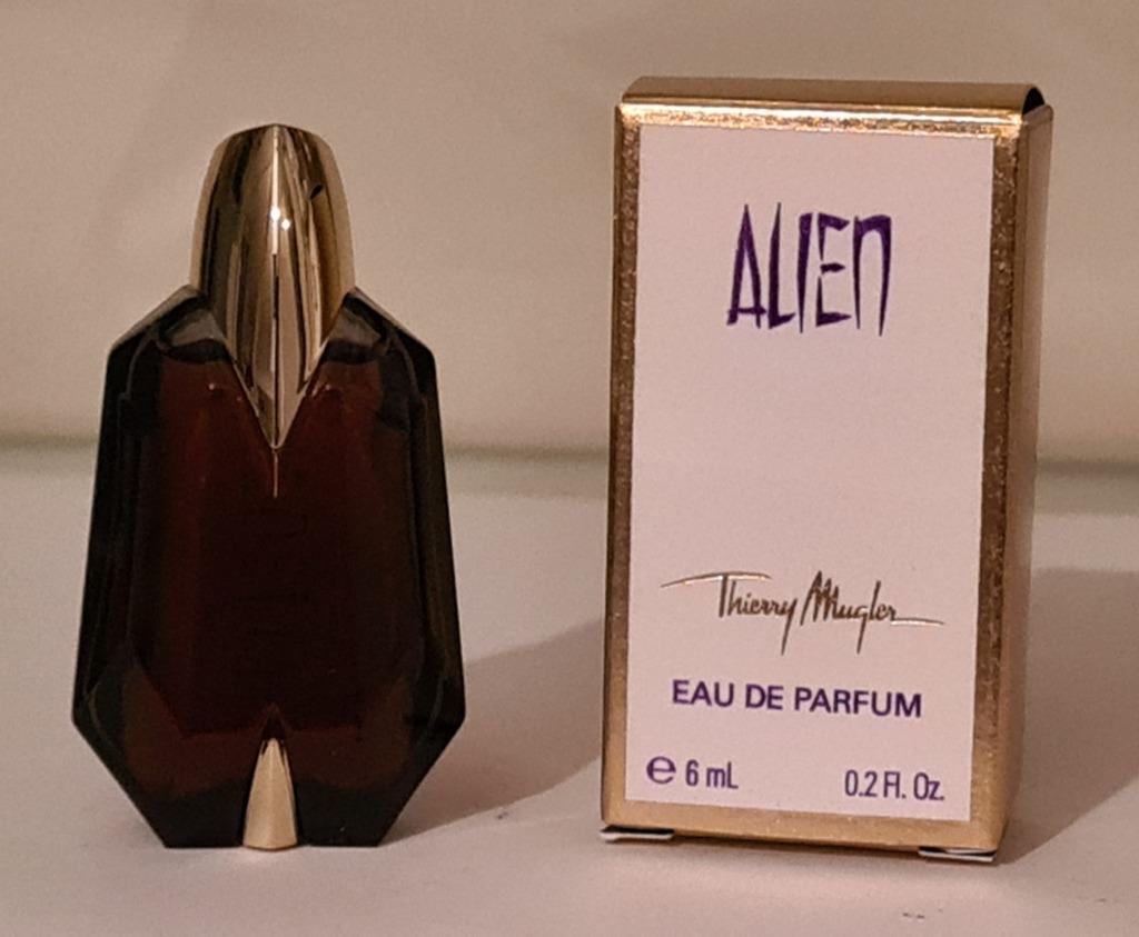 Thierry Mugler, miniature de parfum Alien  6ml, Enlèvement, Comme neuf, Miniature, Plein