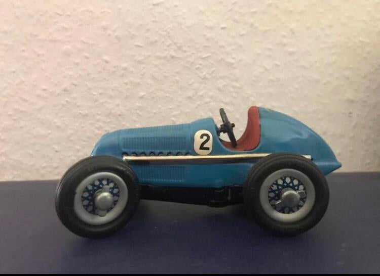 Schuco 1050 Mercedes Silberpfeil 1936 oldtimer, Antiek en Kunst, Antiek | Speelgoed, Verzenden