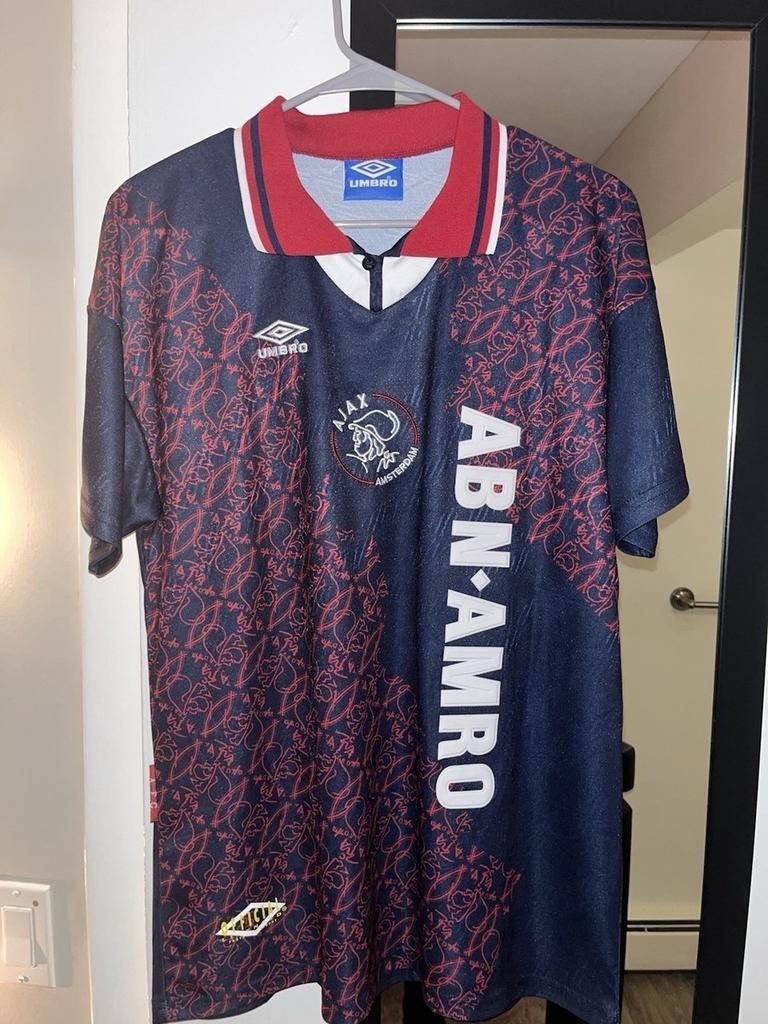 Ajax Voetbalshirt Champions League Finale 1997, Sport en Fitness, Voetbal, Ophalen of Verzenden, Zo goed als nieuw