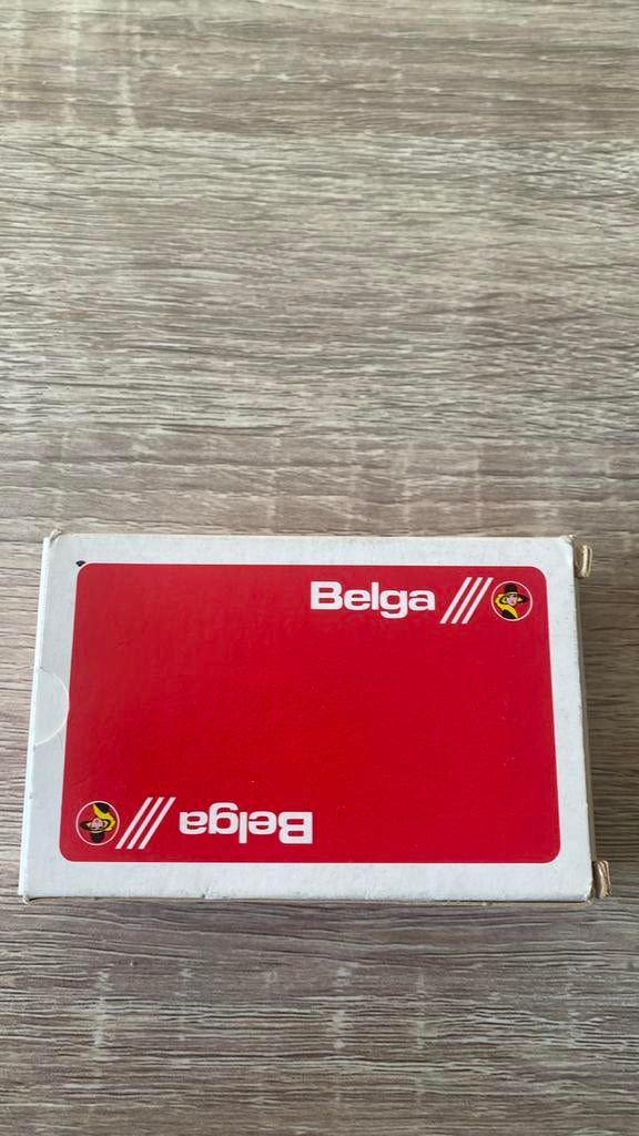 Ancien jeux de cartes  publicitaire Belga, Collections, Enlèvement ou Envoi, Comme neuf