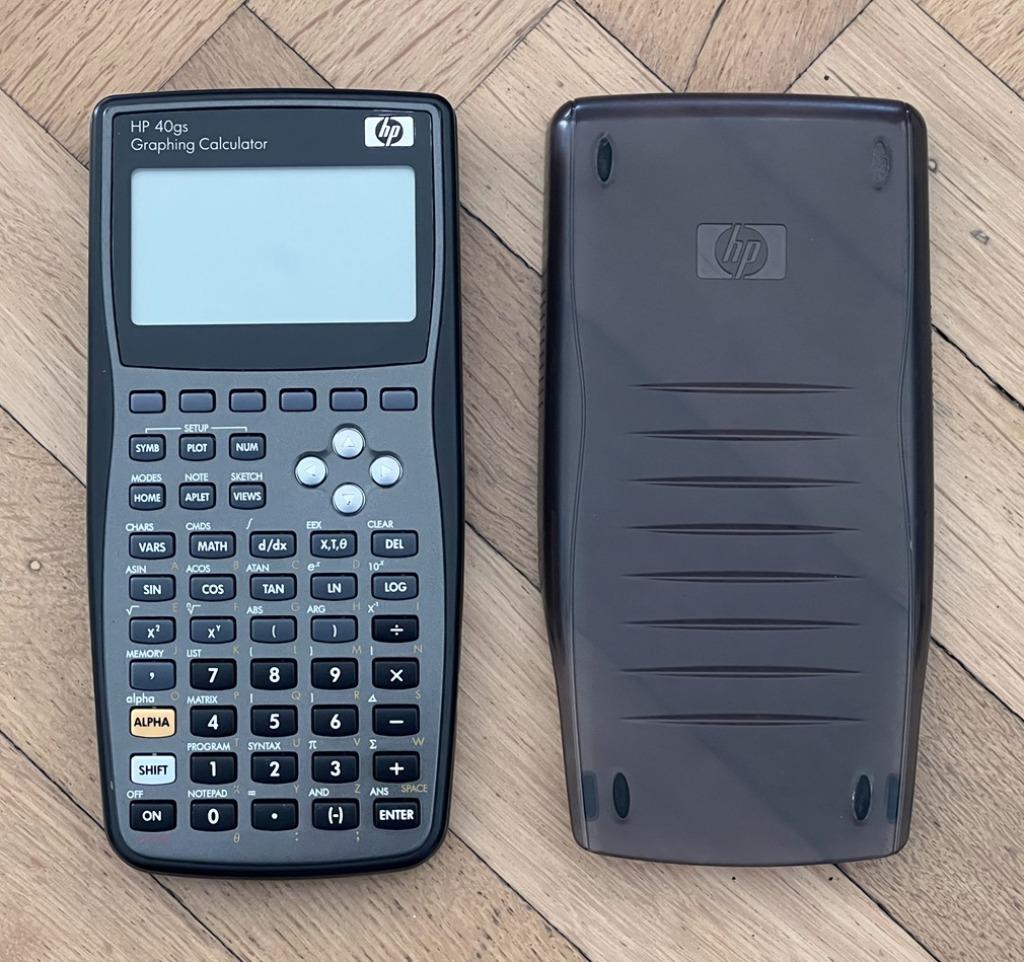 Hewlett Packard - HP40GS rekenmachine, Diversen, Rekenmachines, Gebruikt, Grafische rekenmachine, Ophalen of Verzenden