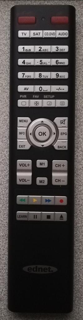 Télécommande universelle ednet, Audio, Tv en Foto, Afstandsbedieningen, Ophalen of Verzenden, Nieuw, Universeel, Tv