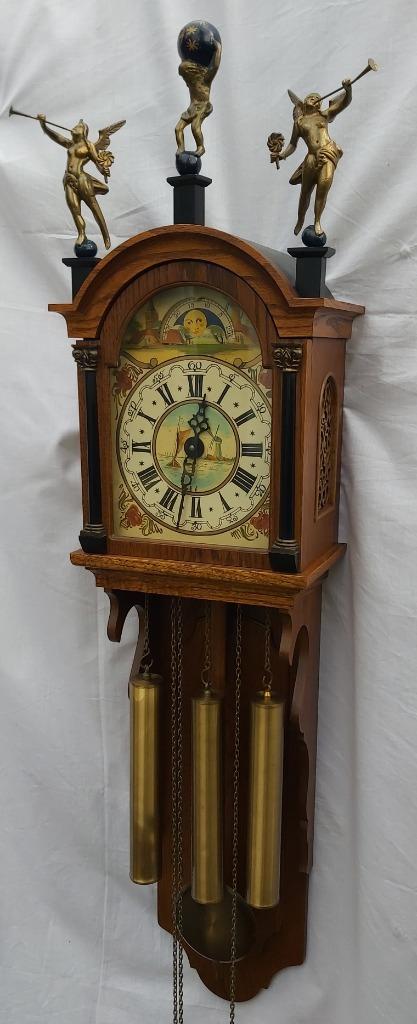 horloge arrière d'Amsterdam avec tambours de Westminster, Enlèvement