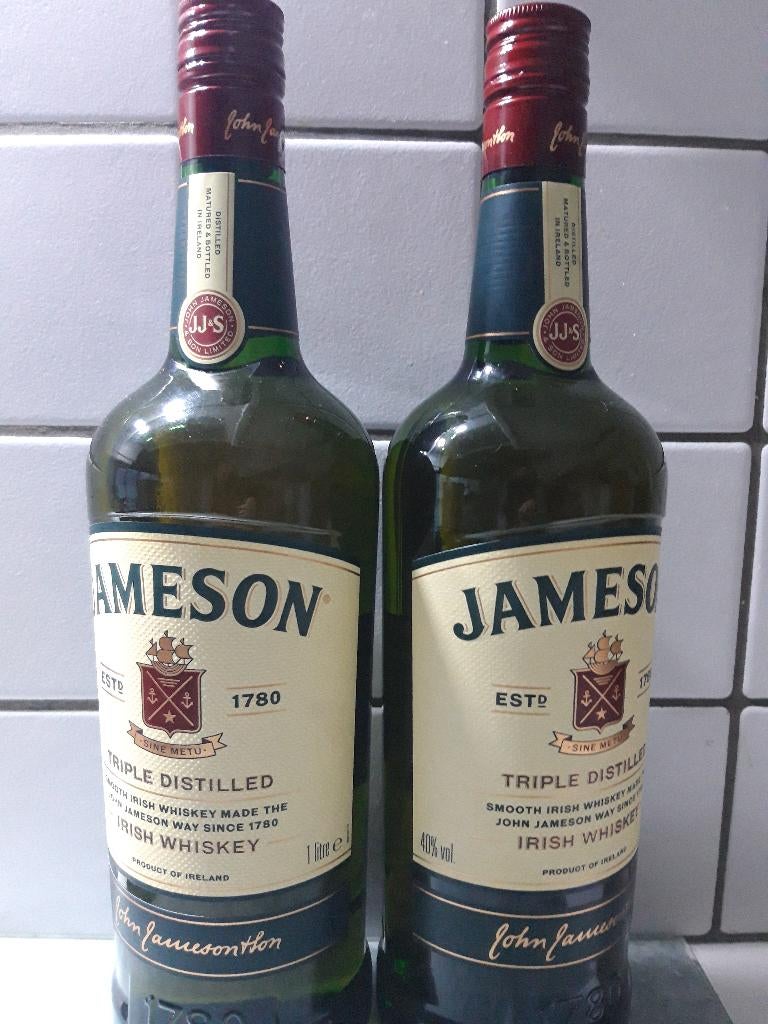 te koop : 2 flessen whisky JAMESON, Collections, Enlèvement, Neuf, Autres régions, Autres types