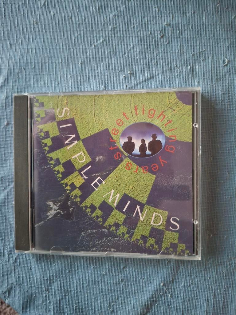 Cd simple minds  street fighting years, Ophalen of Verzenden