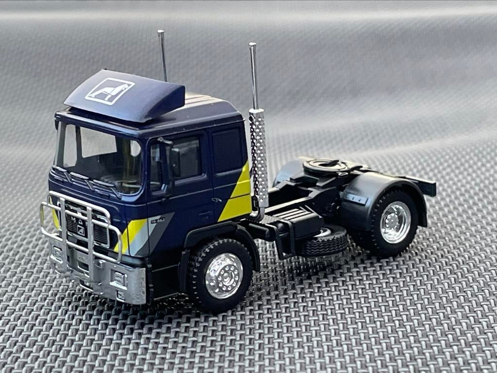 Herpa MAN F90 promo trekker 1/87, Ophalen of Verzenden, Zo goed als nieuw, Bus of Vrachtwagen, Herpa