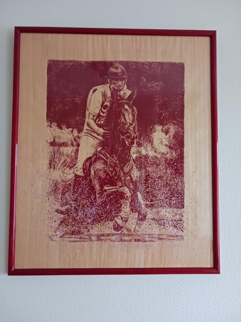 Litho, eventing ruiter., Ophalen