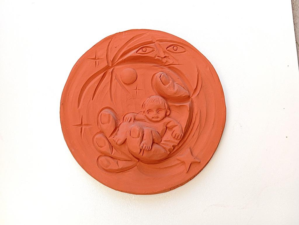 May Claerhout kunstwerk terracotta beeld, Ophalen of Verzenden