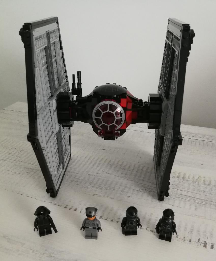 Lego Star Wars 75101 'First Order Special Forces TIE Fighter, Ophalen of Verzenden, Zo goed als nieuw, Complete set, Lego