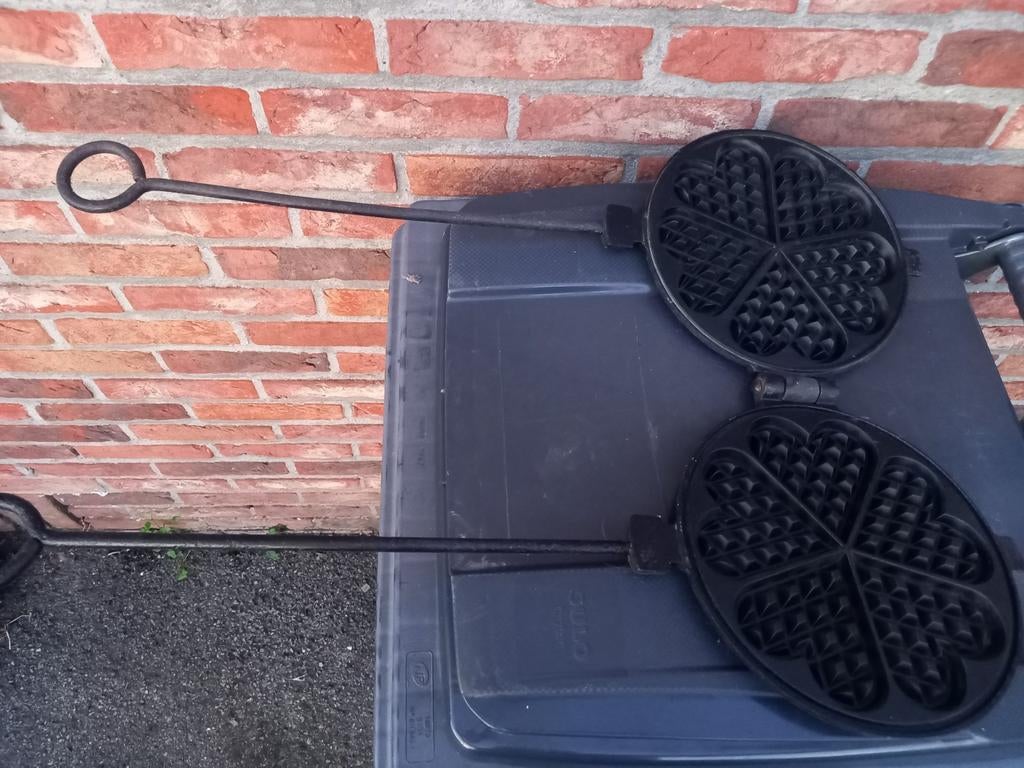Fer à gaufre vintage, Enlèvement ou Envoi, Comme neuf