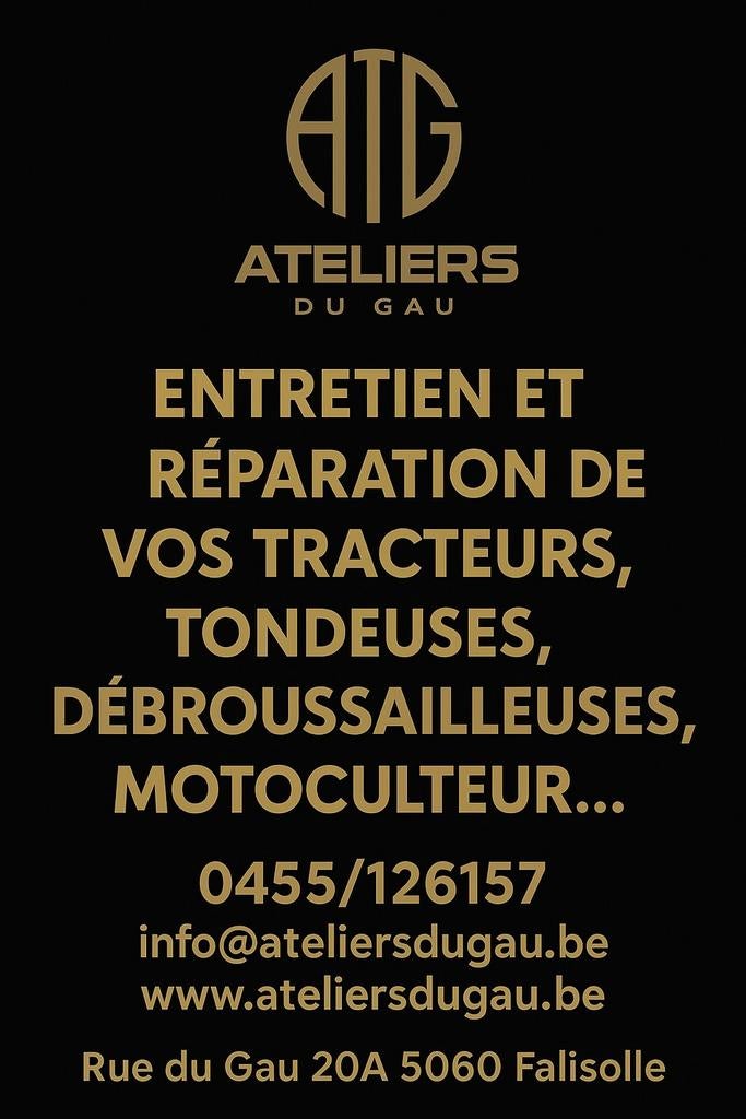 Entretien et réparation de vos engins de motoculture, Ophalen
