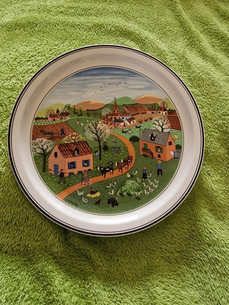 Sier bord lente van Villeroy & Boch, Ophalen