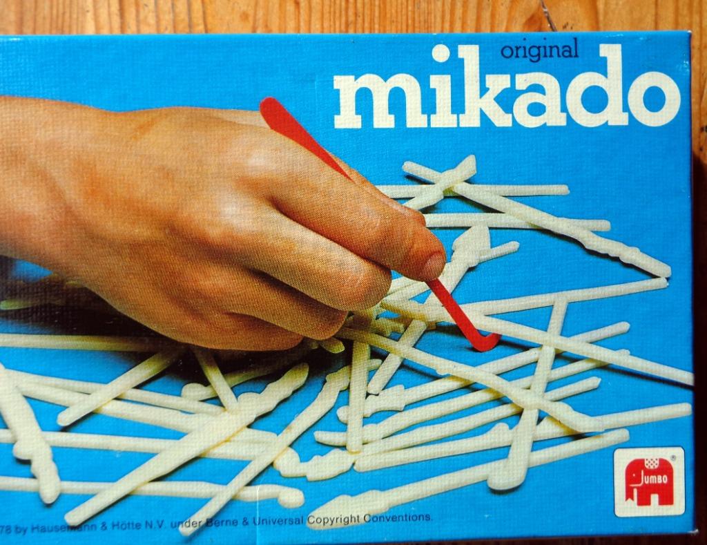 Mikado - Hausemann & Hötte 1978 spel, Ophalen of Verzenden, Zo goed als nieuw