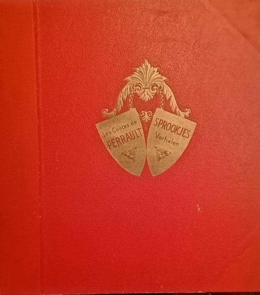 Chocolade Victoria Album– Sprookjes van Perrault – tweetalig, Boeken, Prentenboeken en Plaatjesalbums, Zo goed als nieuw, Plaatjesalbum