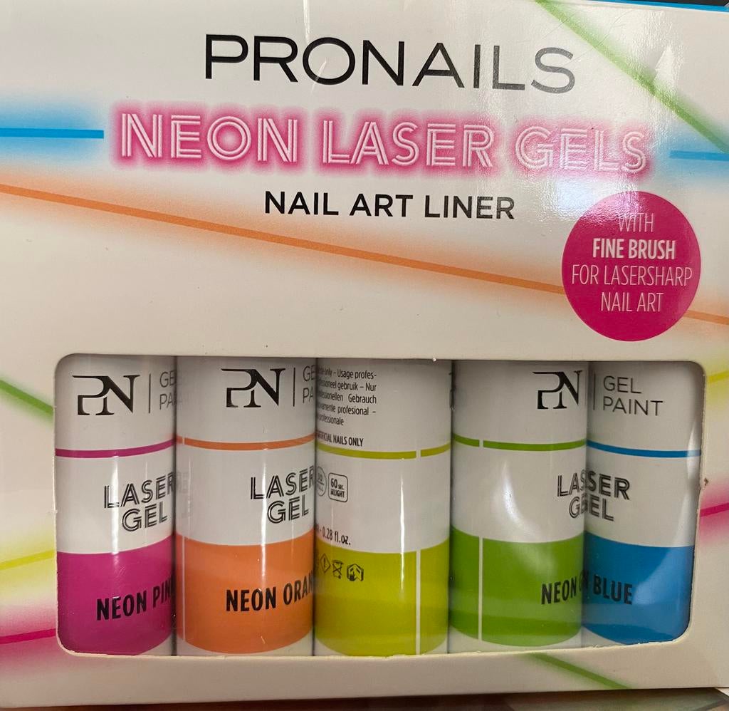 Pronails neon laser liners, Ophalen of Verzenden, Nieuw