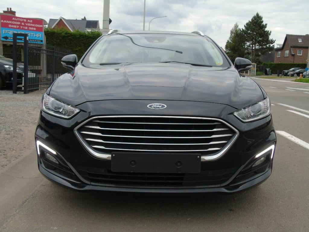 Ford Mondeo 2.0 TDCI ECOBlue *08/2019 *1e Eigen *AUTOMAAT, Auto's, Mondeo, Zwart, Leder, Bedrijf