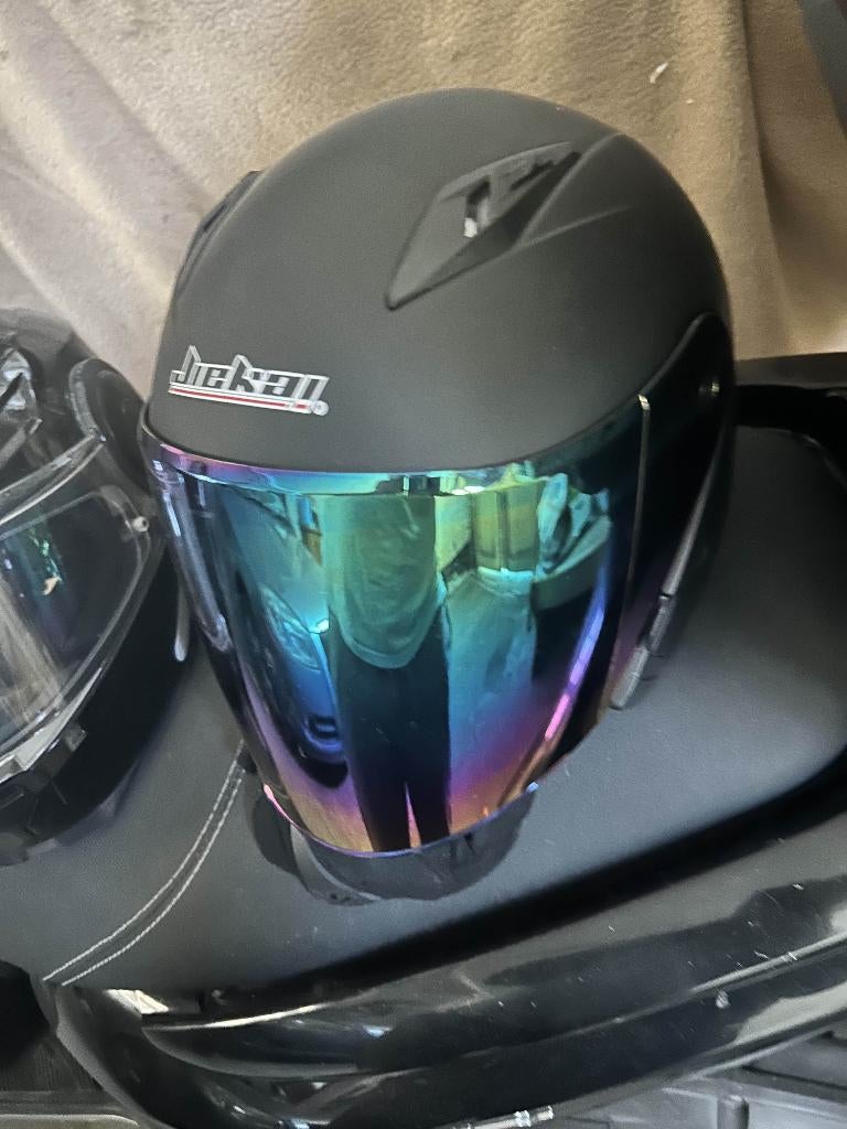 2 casques motos modulable avec intercom + jet, Motos, Enlèvement
