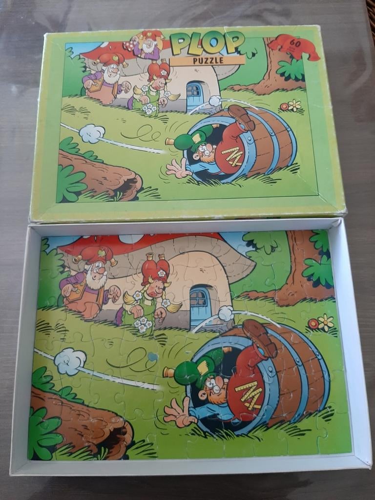 Puzzel plop 60 stuks, Kinderen en Baby's, Speelgoed | Kinderpuzzels, Ophalen, Zo goed als nieuw