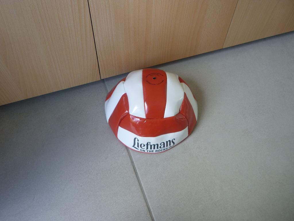 Wit oranje bal voetbal, Sports & Fitness, Football, Enlèvement ou Envoi, Ballon