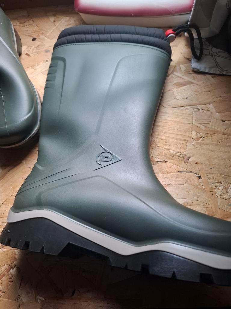 Nieuwe gevoerde Dunlop laarzen 40, Tuin en Terras, Ophalen, Laarzen