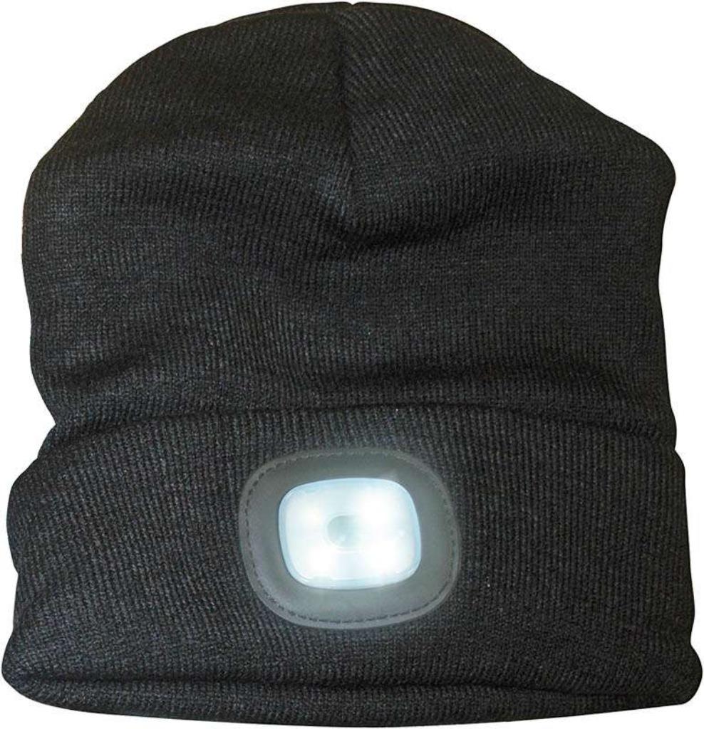 Muts met LED LAMPJE zwart Nieuw, Verzenden, Landmacht, Helm of Baret