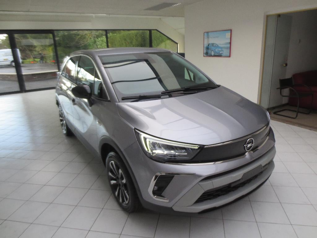 OPEL CROSSLAND ELEGANCE AUTOMAAT *DAB*GPS*CARPLAY*CAMERA, Autos, Opel, Argent ou Gris, Euro 6, Entreprise, Garantie prolongée