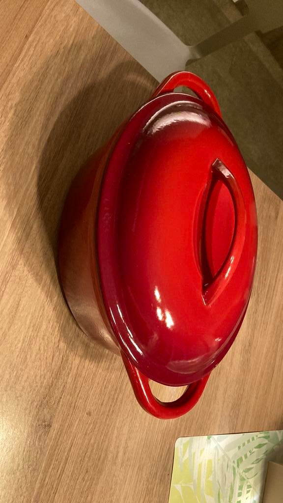 Braadpan in steen, Huis en Inrichting, Ophalen, Zo goed als nieuw