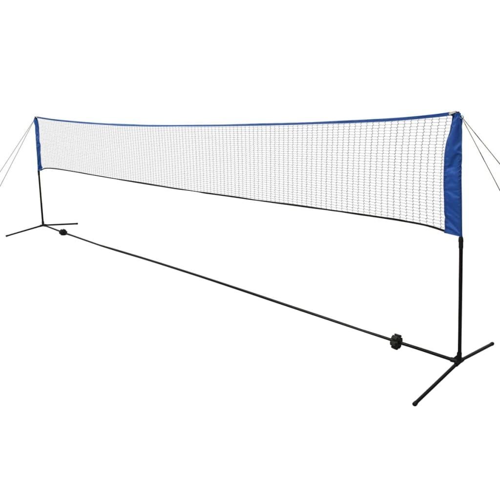 Filet de badminton 600 x 155 cm +2raquettes avec 6volants, Sports & Fitness, Badminton, Neuf, Sac, Enlèvement ou Envoi
