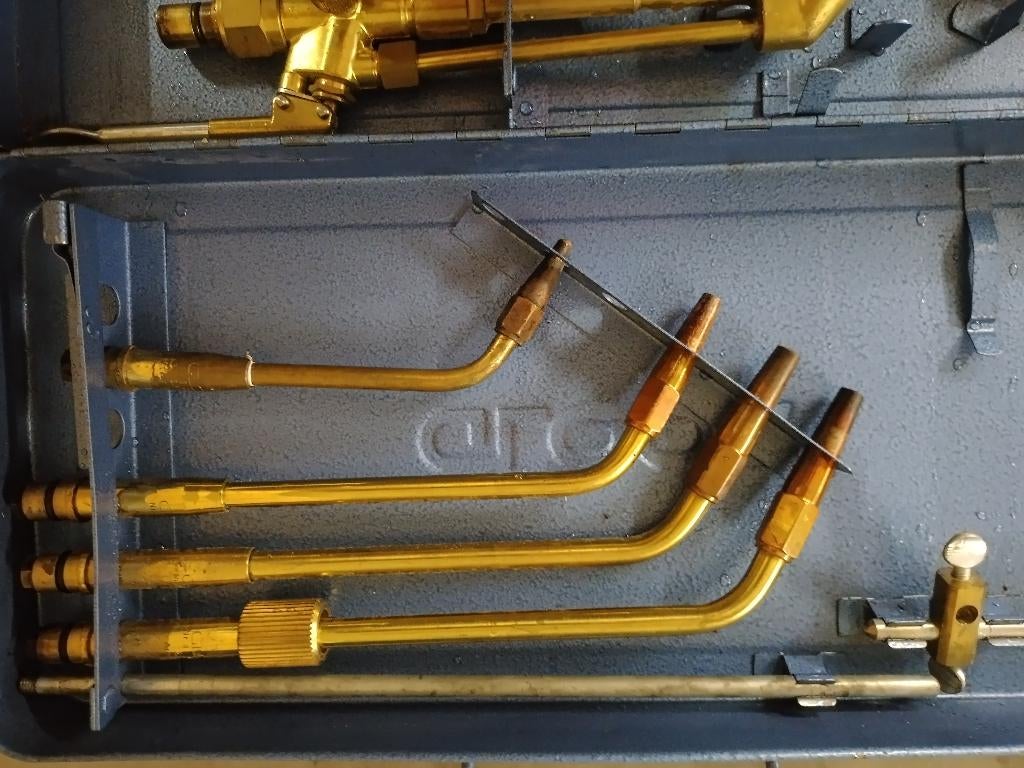 autogeen las- en snijbranderset Gloor, Doe-het-zelf en Bouw, Gereedschap | Lasapparaten, Ophalen of Verzenden, Zo goed als nieuw