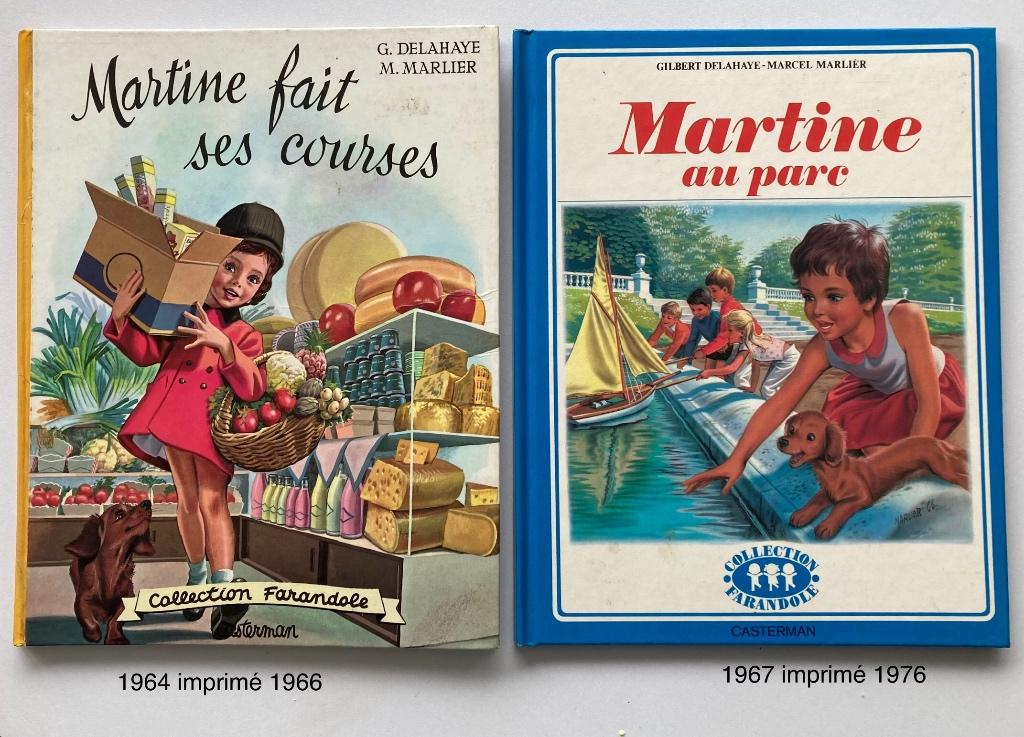 5 albums Martine édition Casterman - Marcel Marlier, Livres, Enlèvement ou Envoi, Utilisé, Marcel Marlier & Gilbert Delahaye, Fiction général