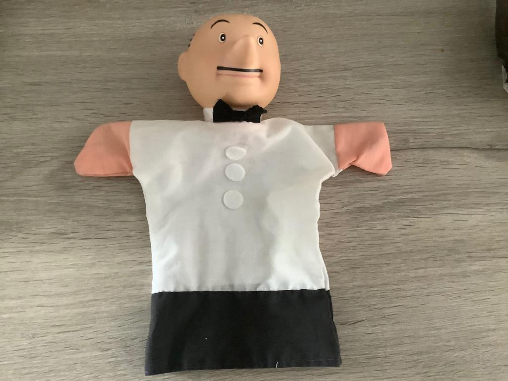 Lambik handpop (24 cm), Verzamelen, Ophalen of Verzenden, Suske en Wiske, Zo goed als nieuw, Beeldje of Figuurtje