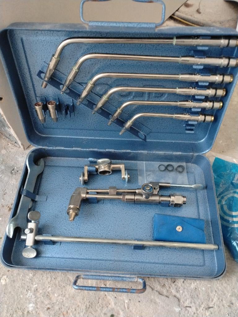 Chalumeau Gloor 45/00 – coffret complet comme neuf, Bricolage & Construction, Outillage | Outillage à main, Neuf, Enlèvement