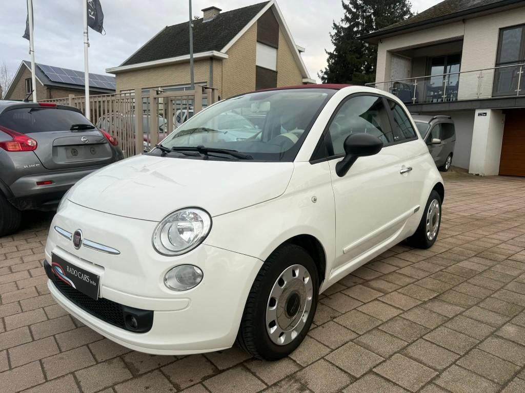 Fiat 500 cabriolet de 2012.. 78000 km, Autos, Fiat, Euro 5, Achat, Entreprise, Cabriolet